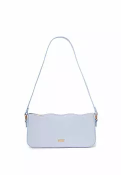 Светлая сумочка baugette Parigi, синий