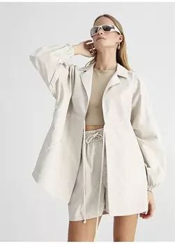 Светло-бежевая женская куртка Fabrika