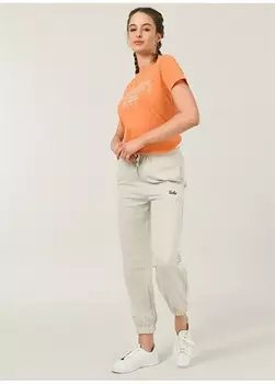 Светло-бежевые женские спортивные штаны стандартной посадки с нормальной талией Ucla