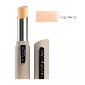Светло-бежевый, 1,6 г Deborah, 24 Ore Perfect Cover Stick Concealer, 01