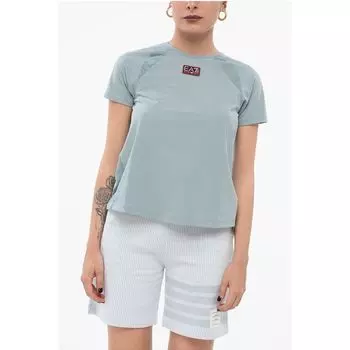 Светло-голубой свитер из полиэстера Armani, Light Blue