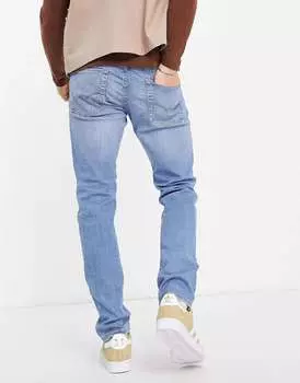 Светло-голубые джинсы узкого кроя Jack & Jones Intelligence Glenn