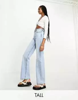 Светло-голубые узкие джинсы для мамы River Island