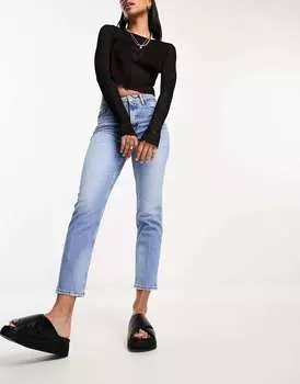 Светло-голубые узкие джинсы для мамы River Island