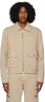 Светло-коричневая куртка карго свободного кроя Han Kjobenhavn