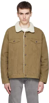 Светло-коричневая куртка на пуговицах Levi's