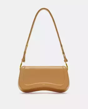 Светло-коричневая сумка через плечо Joy с клапаном JW PEI, светло-коричневый