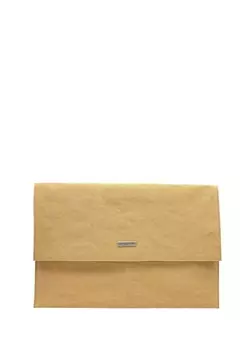 Светло-коричневая женская сумка для ноутбука 100 % stanbul