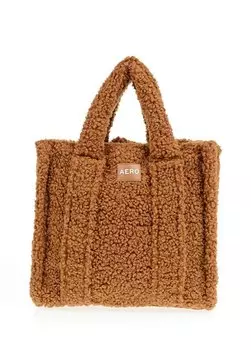 Светло-коричневая женская сумка на плечо 30X32x10 PUFFY-ADALIA Aeropostale, загар