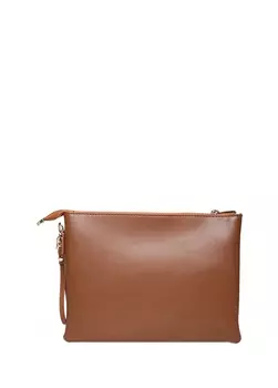 Светло-коричневая женская сумка-портфель Fabrika