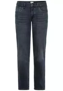 Светло-коричневые активные джинсы прямого кроя "HOUSTON", классический фасон с 5 карманами Camel Active, синий