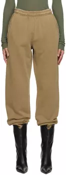Светло-коричневые брюки Heavy Lounge Entire Studios