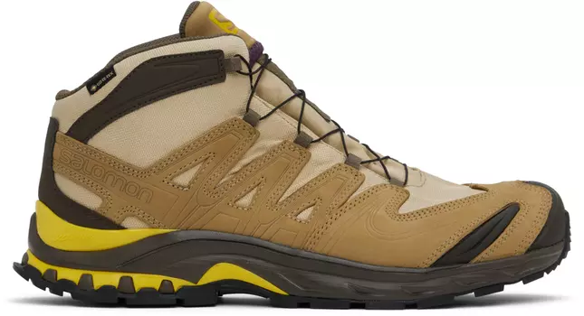 Светло-коричневые и бежевые ботинки Better Gift Shop Edition XA Pro 3D Mid Boots Salomon