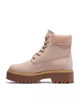 Светло-коричневые непромокаемые ботинки на шнуровке Timberland Stone Street 6 дюймов