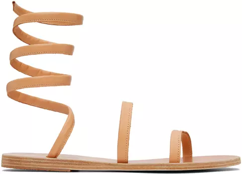 Светло-коричневые офисные сандалии Ancient Greek Sandals