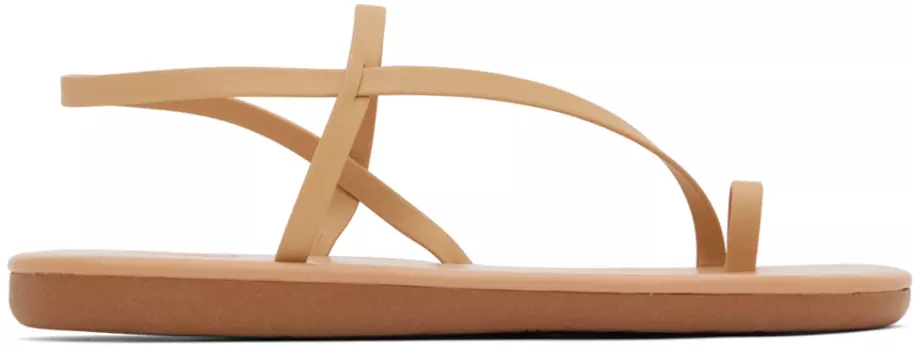 Светло-коричневые сандалии Euterpe Ancient Greek Sandals