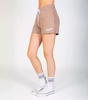 Светло-коричневые шорты из хлопковой смеси ананаса с завязками Pineapple, светло-коричневый