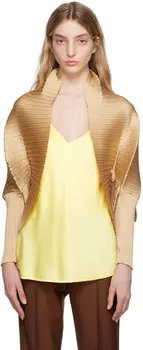 Светло-коричневый кардиган Paolo Max Mara