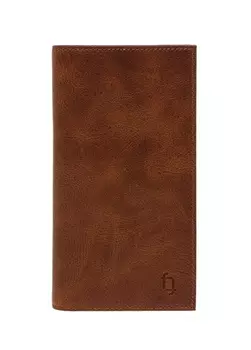 Светло-коричневый мужской кожаный кошелек Fabrika