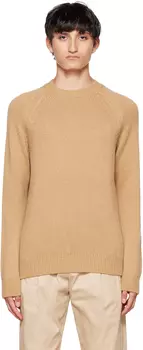 Светло-коричневый свитер A.P.C.