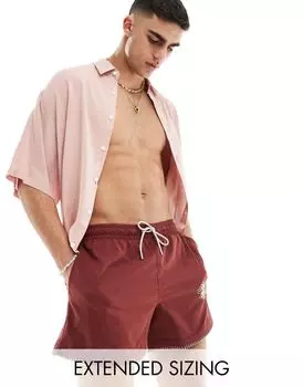 Светло-розовая футболка оверсайз из вискозы ASOS DESIGN