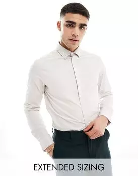 Светло-розовая рубашка из жатого хлопка ASOS DESIGN Regular