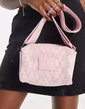 Светло-розовая сумка через плечо Mandia с логотипом Tommy Jeans