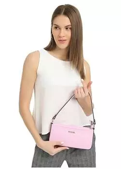 Светло-розовая женская сумка на плечо 25X12x4 см 05FM24Y1026 Fossil, светло-розовый