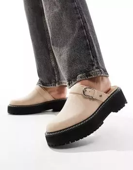 Светло-розовые слипоны London Rebel