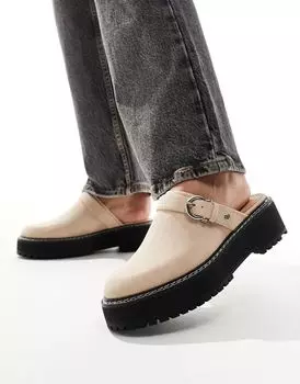 Светло-розовые слипоны London Rebel