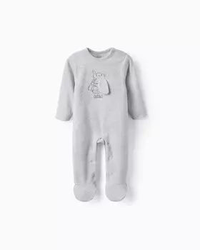 Светло-серая пижама для мальчика с принтом Дамбо Zippy, светло-серый