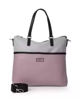 Светло-серая сумка через плечо Mix Beats