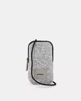 Светло-серая водостойкая сумка для мобильного телефона Jo & Mr. Joe, светло-серый