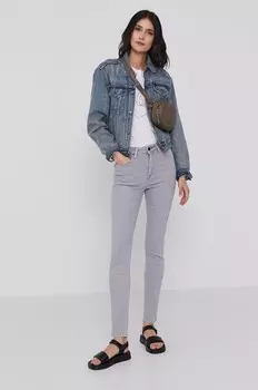 Светло-серые джинсы Scarlett High Lee, серый