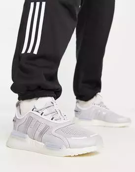 Светло-серые кроссовки adidas Originals NMD_V3