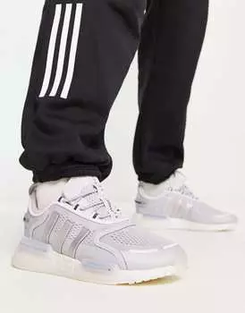 Светло-серые кроссовки adidas Orignals NMD_V3