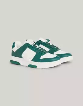 Светло-серые кроссовки Tommy Jeans на резиновой подошве