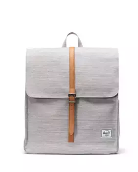 Светло-серый экологичный мужской рюкзак 16 л с чехлом для ноутбука Herschel