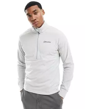 Светло-серый флисовый флис на полумолнии Berghaus Ryten