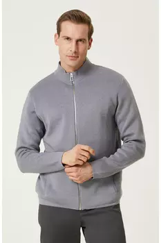 Светло-серый кардиган Network, серый