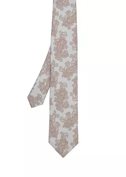 Светло-серый шелковый галстук Pal Zileri