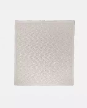 Светло-серый жаккардовый шарф с логотипом Naulover, светло-серый