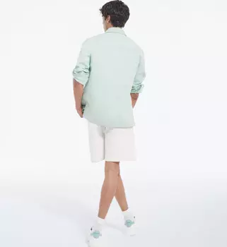 Светло-зеленая хлопковая рубашка с накладными карманами THE KOOPLES, цвет Green Water