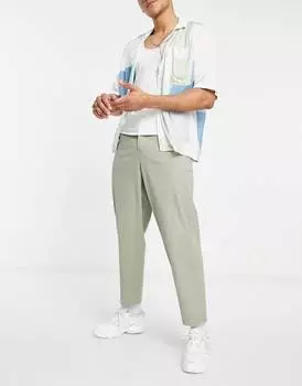 Светло-зеленые брюки чинос с пышной юбкой ASOS DESIGN