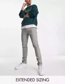 Светло-зеленые узкие чиносы ASOS