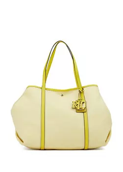 Светло-желтая сумка для покупок Lauren Ralph Lauren