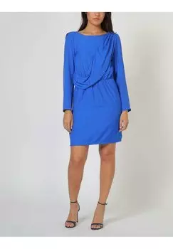 Светлое платье DETALLE CRUZADO La Morena, синий