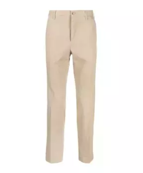 Светлые брюки чиносы Incotex, бежевый