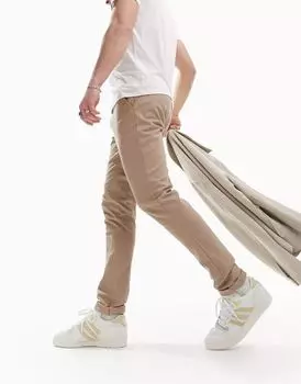 Светлые чиносы скинни ASOS