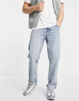 Светлые джинсы ASOS DESIGN из денима